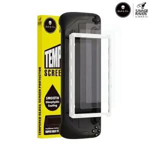 스팀덱 OLED 스컬앤코 강화유리 액정보호필름 저반사 2매