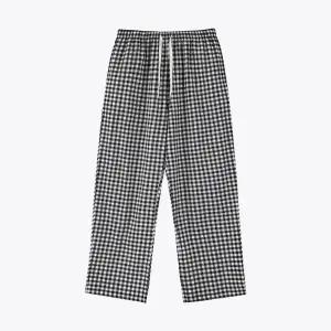 [롯데백화점]예스 남여공용 블랙 고방체크 파자마 하의 YSMEB252