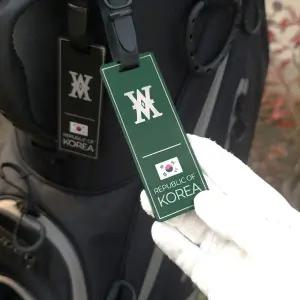 윅스 골프네임택 아크릴 고급 이름표