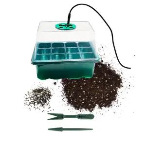 LED 식물재배 온실 키트 (상토/바질씨앗 포함)