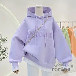 주니어 여아 맨투맨 후드 티셔츠