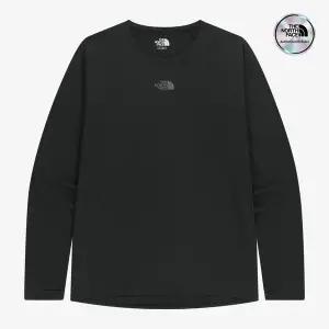 [노스페이스] [노스페이스 공식] NT7TR55J 화이트라벨 스텝업 긴팔 라운드티 BLACK