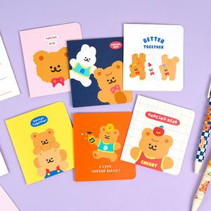 핑크풋 댄싱베어 카드 세트 24개입 메세지카드 손편지 엽서 편지지