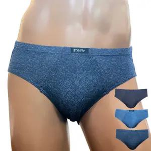 남성 국내산 기능성 인견 삼각 팬티 속옷 브리프 3매 MB153