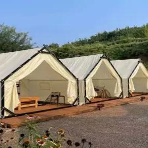 글램핑텐트제작 글램핑천막 오두막 요트 펜션 장박 바베큐 조립식 카페