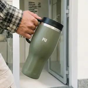 필모아 보온 보냉 텀블러 스텐 세라믹 손잡이 1L 대용량 진공 E1000