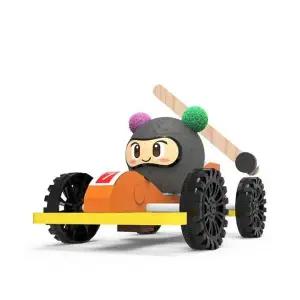 자석으로 가는 카트레이서 (4세트)