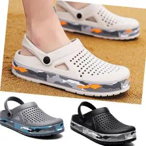 남성 여성 통기성 구멍 샌들 여름 실내 실외 물가 해변 가벼운 착화감 미끄럼방지