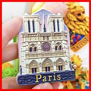 유럽 프랑스 프로방스 파리 3D 레진 냉장고 자석 관광 기념품 스티커 수공예 선물 장식