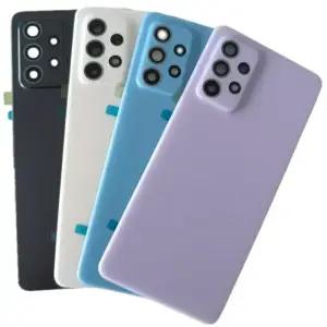 후면 배터리 커버 도어 하우징 패널 교체 부품 삼성 갤럭시 A52 A52s A72 4G 5G A525 A526 A528 A725