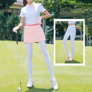 여성 여름 자외선차단 골플 스타킹 고리 레깅스