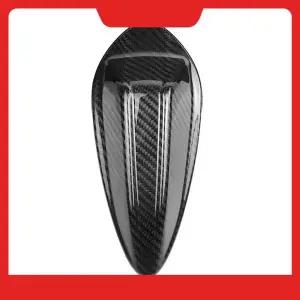 호환   3 시리즈 G20 LCI 5 시리즈 G60 M3 G80 G82 교체용 카본 파이버 장식 트림 차량 루프 샤크핀 안테나