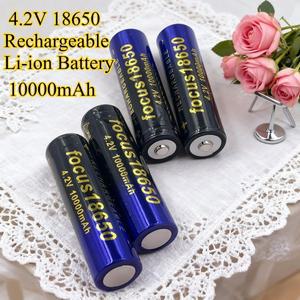 10000mAh 4.2V 18650 충전식 리튬 이온 배터리 장난감 RC 자동차용 고용량 스티커 강력한 접착 뒷면