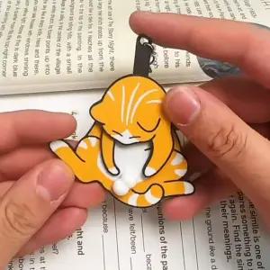 고양이 땅콩 키링 열쇠고리 인형 프로펠러 돌리기 스피너