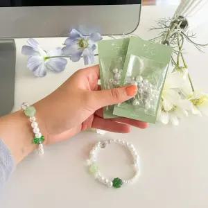 네잎클로버 비즈 팔찌 만들기 DIY 키트 세트 6종/재료/학습/교구/동호회/부자재/유아