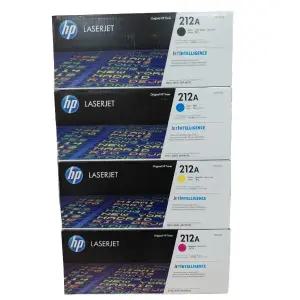 HP 212A 정품토너 W2121A 파랑색  LaserJet M554dn M578z M578f M578dn M555x M555dn 4.5K