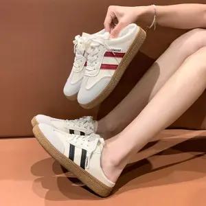 여성 스니커즈 뮬 발편한 운동화 슬리퍼 패션 여자신발 255까지