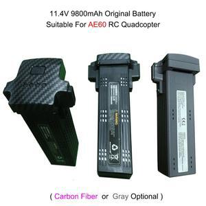 AE60 울트라 RC 드론 기존 배터리 11.4V 9800mAh 50분 비행 시간 스마트 리튬 교체 예비  액세서리