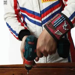 마그네틱 손목밴드 자석 팔찌 볼트 너트 나사 흡착 작업 공구 부착