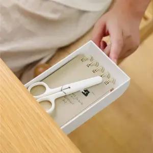 3종 부착형 슬라이드 서랍 책상밑 붙이는 보조서랍 서랍 부착형서랍 수납함