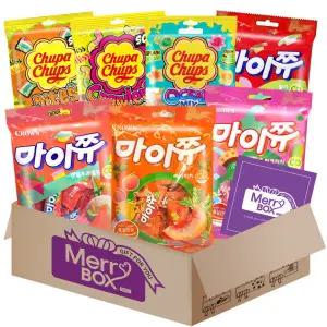 츄잉캔디 7종 세트 대용량 혼합{마이쮸4종}+{츄파?스젤리3종}