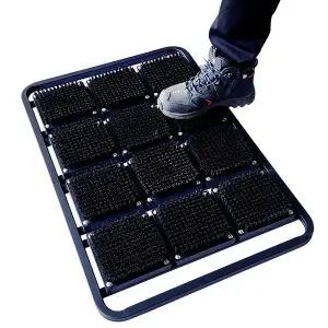 안전화 털이개 스파이크 브러쉬