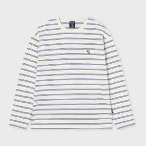 [후아유](의정부점)Stripe Long Sleeve T-shirt WHLSG2321U