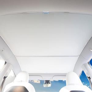 CYBERBEANS 테슬라 모델 Y 유리 지붕 햇빛 가리개 액세서리 2025 2024용 쉐이드 처짐 방지 접이식 선루프 단열 커버 상단 창문 UV 자외선 차단