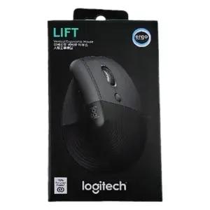 로지텍 리프트 버티컬 인체공학 사무용 무선 마우스 그래파이트