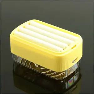 클린 세탁솔 거품롤러 빨래비누 케이스 옐로우 손세탁솔 솔달린비누케이스