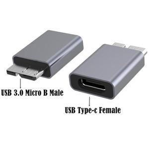USB C에서 마이크로 B 3.0 어댑터, C타입 암에서 수 고속 충전, to HDD