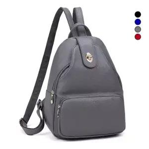 미르바네스 가죽 베이직 백팩 378