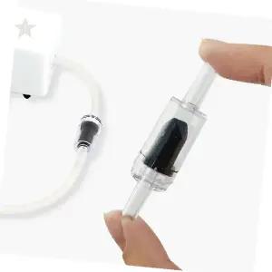 수족관 어항 산소 공급 장치 물 역류 차단 밸브 에어 펌프 연결 호스 안전 장치