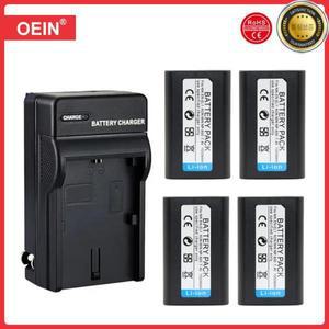 EN-EL1 EN 배터리 Nikon CoolPix 4300 8700 775 880 990 충전기 1400mAh 4 개