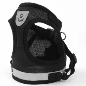 반려견 애견 외출 산책 하네스 가슴줄 리드줄 강아지 옷 DP41131블랙L [포미런]