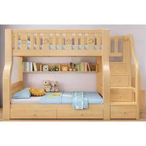 이층침대 성인 원룸 어른 원목 계단형 아파트 기숙사