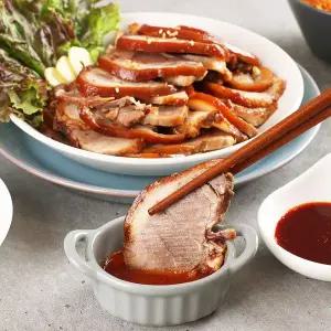 [NS홈쇼핑]흑마늘무뼈족발 300gx4팩+새우젓4팩[34778525]