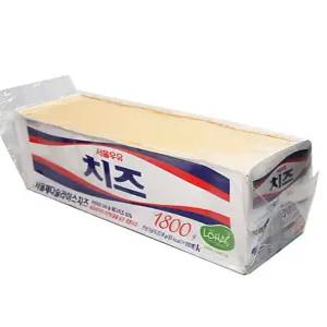 체다 냉장 서울 식자재 서울체다슬라이스치즈1800g 100매 치즈