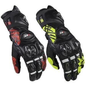 오토바이장갑 가죽 바이크 라이더 장갑 라이딩 스쿠터 글러브 LS2 FENG 레이싱