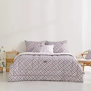 아사 헤이즐 핑크[9온스] 슈퍼싱글 퀸 킹세트[퀼트이불+패드+베개커버]