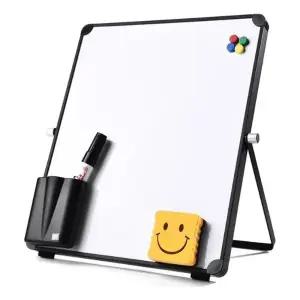미니 자석 화이트 보드 메모 스탠드 칠판 탁상용 탁상형 이동식 책상용 메모판 벽걸이 형칠판 휴대용 스케