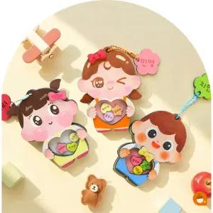 상담실 위클래스 긍정교구 나를칭찬해 칭찬쉐이커 가방고리만들기 (5set)