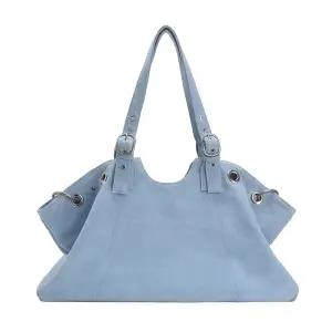 맥시 레더 아일렛 쇼퍼백 숄더백 3color