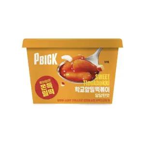 PBICK 학교앞 밀떡볶이 달달한맛 150g x 7개