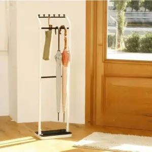 행거 현관 올블랙 스마트 우산걸이 스탠드 우산꽂이 블랙