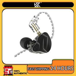 KZ ZSN Pro X 메탈 헤드폰 1ba + 1dd 하이브리드 기술 고충실도 베이스 모니터 스포츠 및 소음 제거