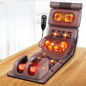 누워서하는안마기 전신 안마매트 온열 마사지매트 에어백 벨벳 진동 대형