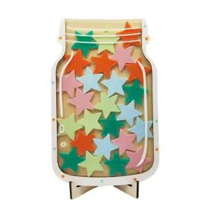 칭찬보틀 스티커판 스탬프 장식 액자 인테리어