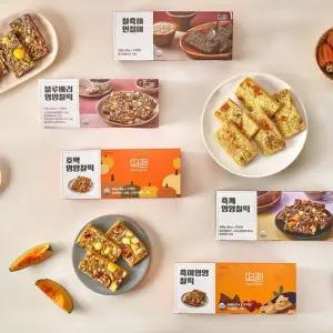 [떡보하루] 영양떡40개(곶감호박,호박영양,흑미영양,흑깨영양)