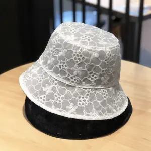 23042 버킷햇/레이스모자/여름모자/여성모자/버킷햇/벙거지모자 플라워